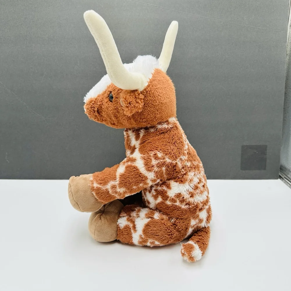 Build A Bear Longhorn Cow Plush Stuffed Animal Toy 16